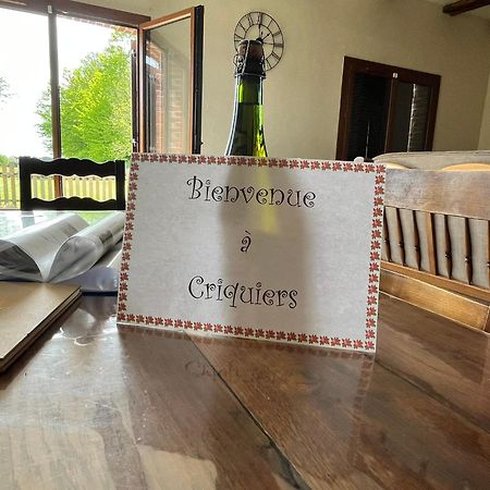 Grand Gite Ideal Pour Famille 10 Personnes Criquiers Exteriör bild