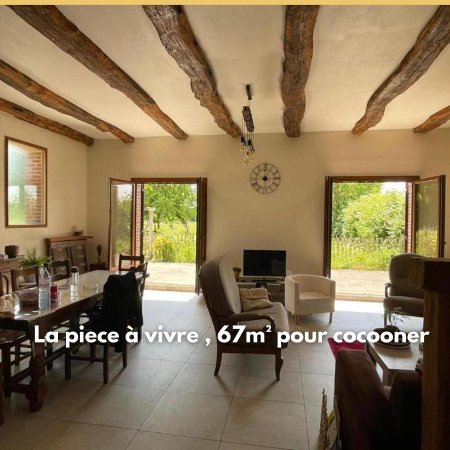 Grand Gite Ideal Pour Famille 10 Personnes Criquiers Exteriör bild