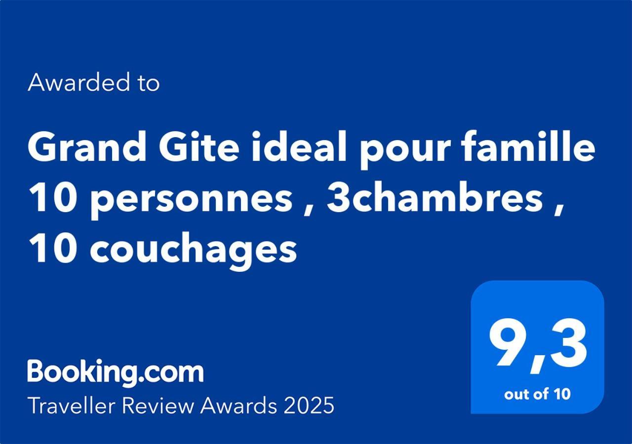 Grand Gite Ideal Pour Famille 10 Personnes Criquiers Exteriör bild